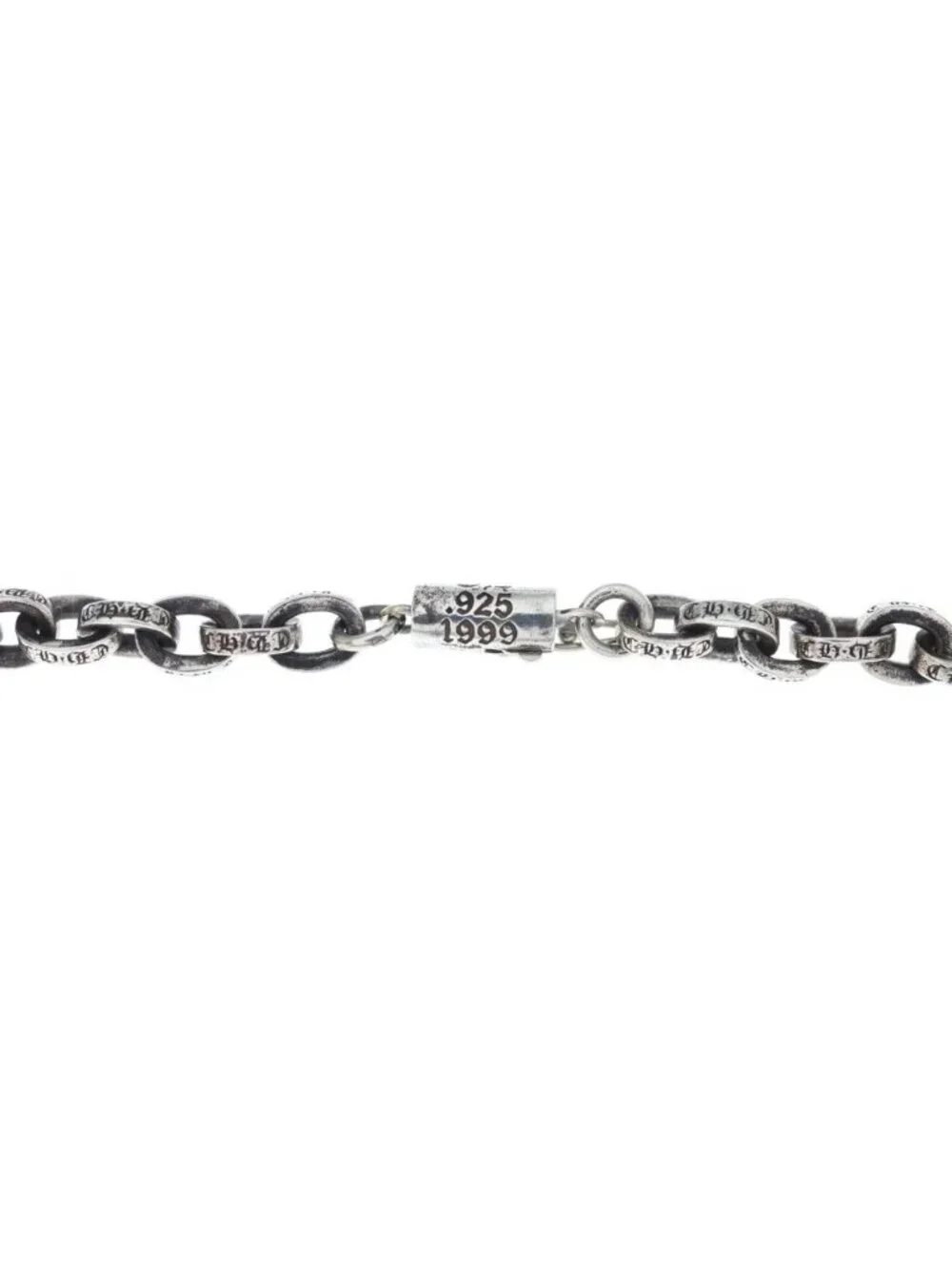 Chrome Hearts Paper Chain 18 Necklace Silver